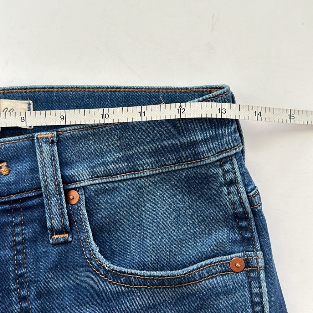 MADEWELL Stovepipe Jeans Size 25 Medium Wash - Picture 14 of 14